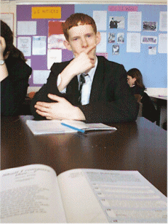 Aidan thinking